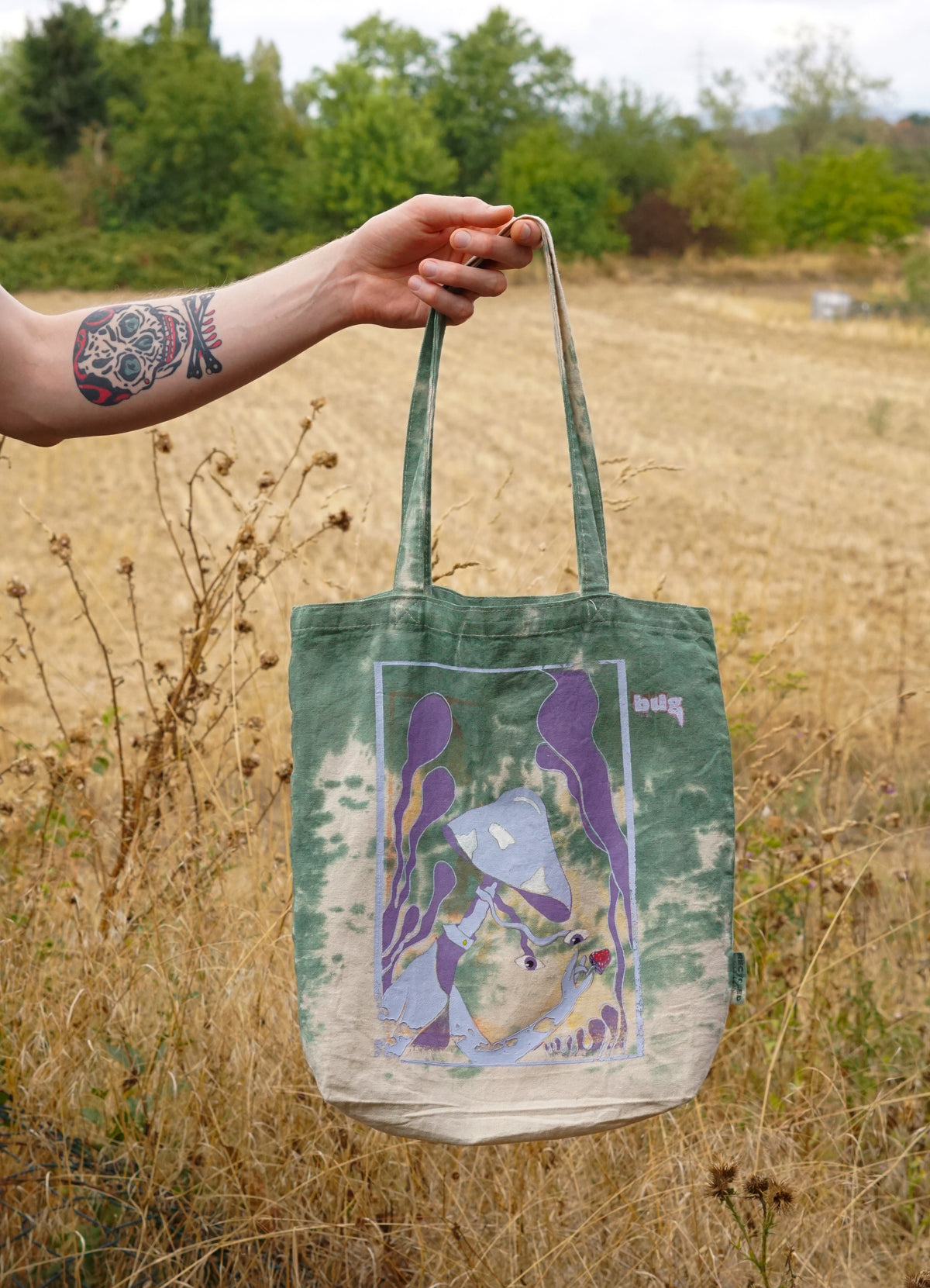 The Dreaming Mushroom Tote Bag